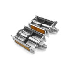 2 Pédales Vintage UNIVERSEL - Acier Chromé - Vélo Ancien Old Bicycle Pedals