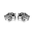 2 Pédales Vintage UNIVERSEL - Acier Chromé - Vélo Ancien Old Bicycle Pedals