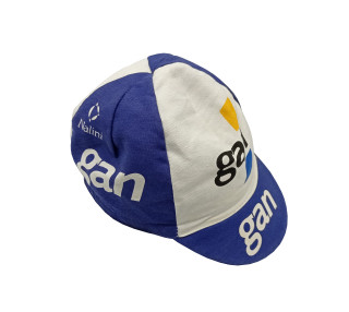 Casquette vélo équipe GAN d'origine vintage ancienne