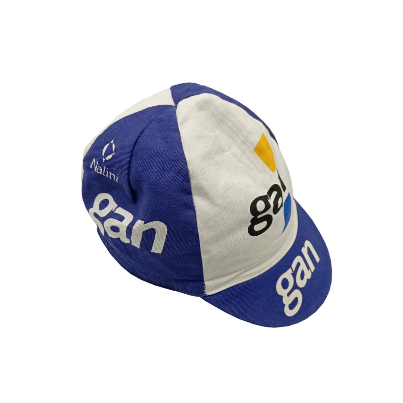 Casquette vélo équipe GAN d'origine vintage ancienne
