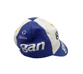 Casquette vélo équipe GAN d'origine vintage ancienne