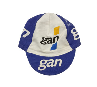 Casquette vélo équipe GAN d'origine vintage ancienne