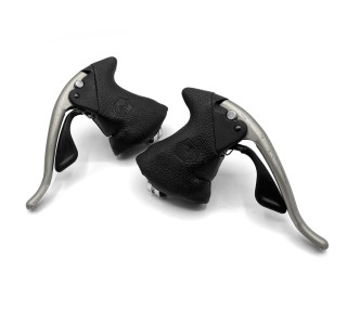 Manettes dérailleurs CAMPAGNOLO poignées freins 3x7 vitesses vintage bike shifters brakes