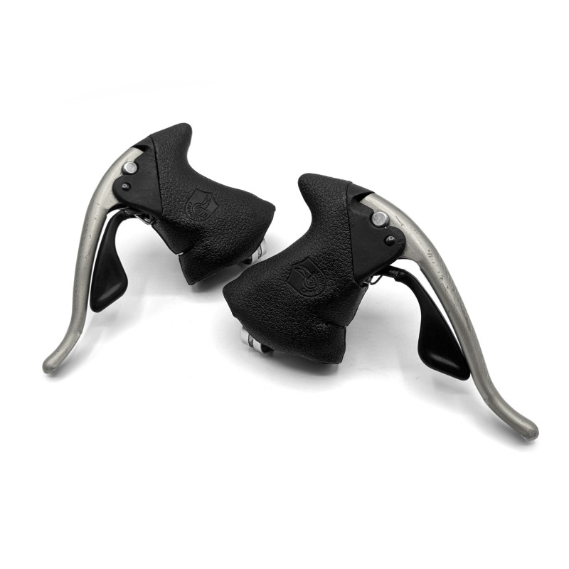 Manettes dérailleurs CAMPAGNOLO poignées freins 3x7 vitesses vintage bike shifters brakes