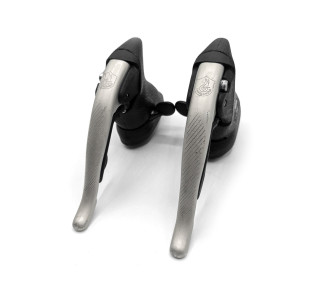Manettes dérailleurs CAMPAGNOLO poignées freins 3x7 vitesses vintage bike shifters brakes