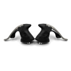 Manettes dérailleurs CAMPAGNOLO poignées freins 3x7 vitesses vintage bike shifters brakes