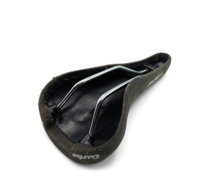 Selle SELLE ITALIA TURBO Cuir Nubuck Marron vélo vintage ancien rétro