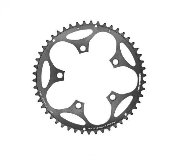 Plateau pédalier STRONGLIGHT 50 dents BCD 110 mm 9/10 Vitesses - Compact concept