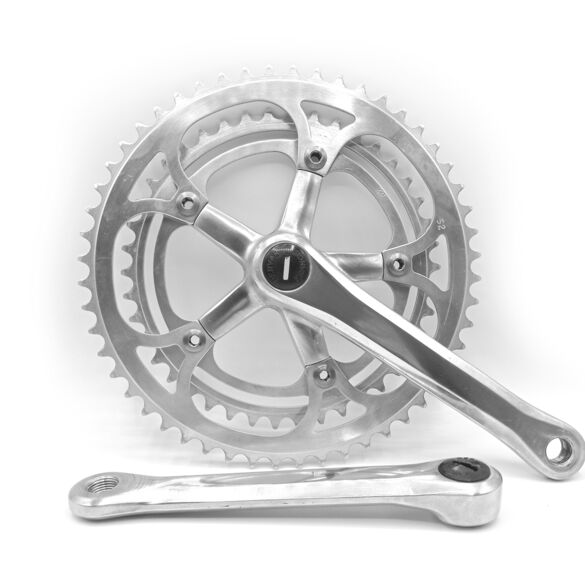 Pédalier vélo Nervar 52x42 NOS Crankset Bike