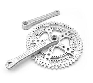 Pédalier STRONGLIGHT Double 52/42 170mm 14x1.25 Vintage Crankset