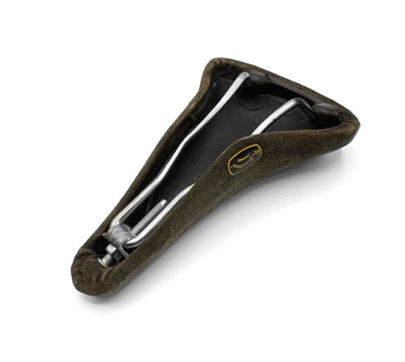 Selle Professional Italia cuir vélo vintage ancien