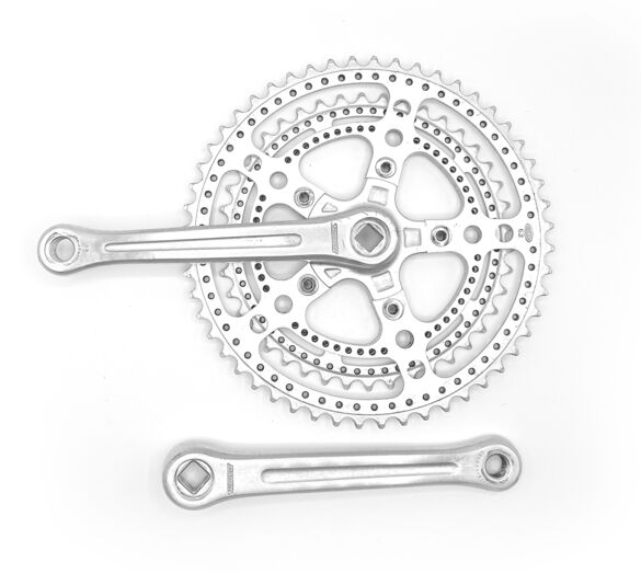 Pédalier STRONGLIGHT Double 52/42 170mm 14x1.25 Vintage Crankset