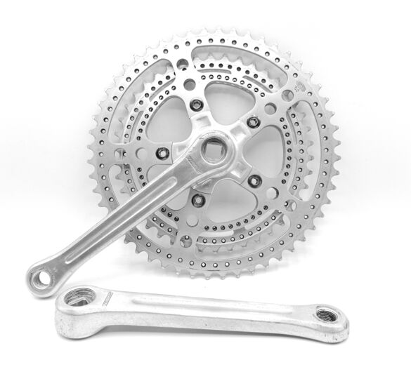 Pédalier STRONGLIGHT Double 52/42 170mm 14x1.25 Vintage Crankset