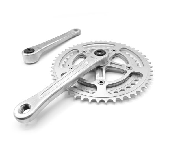 Pédalier SR SAKAE RINGYO 50/40 170mm / 14x1.25 SR double Melt.forging Crankset