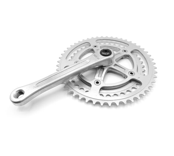 Pédalier SR SAKAE RINGYO 50/40 170mm / 14x1.25 SR double Melt.forging Crankset