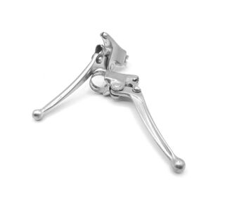Leviers de frein poignées randonneuse vintage vélo ancien old bike brake levers