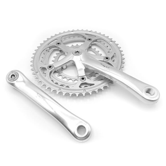 Pédalier Campagnolo Veloce (Triple) 90s Crankset 9 Speed 170mm 52/42/30