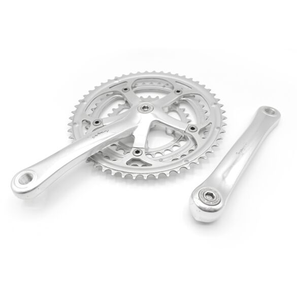 Pédalier Campagnolo Veloce (Triple) 90s Crankset 9 Speed 170mm 52/42/30