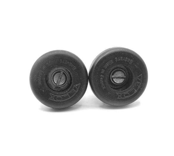 2 x Embouts de guidon vintage ancien Velox guidoline Handlebar end