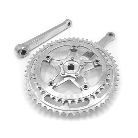 Pédalier Stronglight 49D 52x42 170 mm 14 x 1.25 Crankset vélo vintage ancien