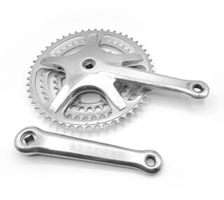 Pédalier Mavic 631 Starfish Triple Crankset 52/42/32 172.5 Made In France 1990