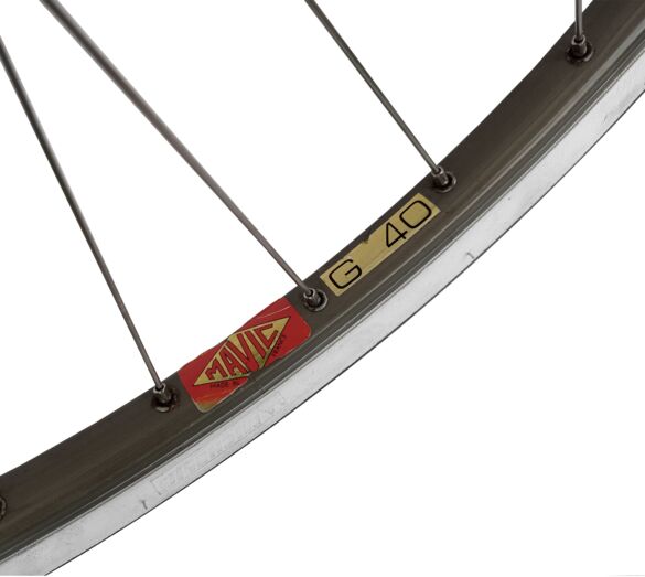 2x Roues Mavic G40 700 6V Campagnolo Record vélo ancien vintage