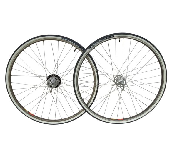 2x Roues Mavic G40 700 6V Campagnolo Record vélo ancien vintage