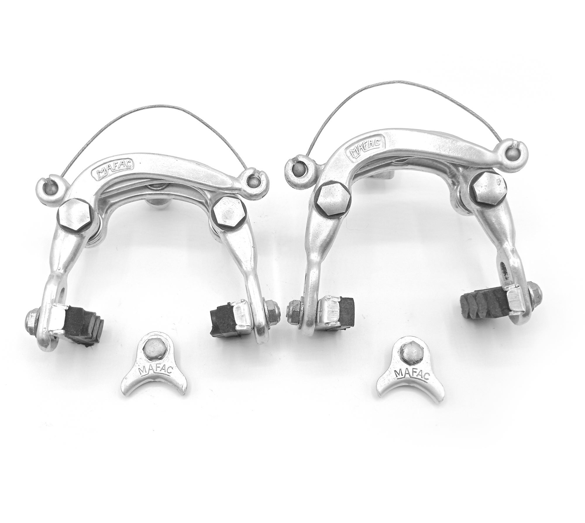 Set Leve Freno Bici Vintage A Sbalzo – Stile Weinmann Mafac Per Ciclo Retrò (22.2 Mm)